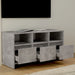Comodă TV, gri beton, 102x37,5x52,5 cm, PAL - WALTI WALTI