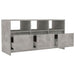 Comodă TV, gri beton, 102x37,5x52,5 cm, PAL - WALTI WALTI