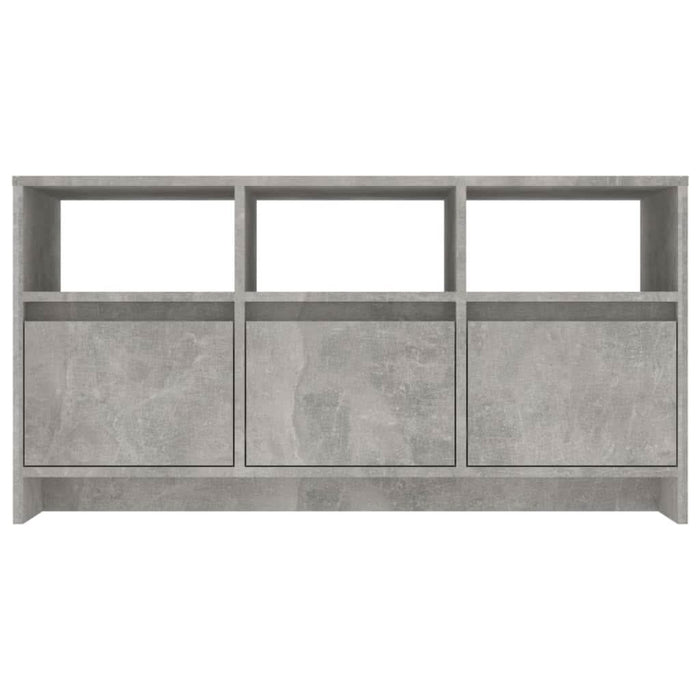 Comodă TV, gri beton, 102x37,5x52,5 cm, PAL - WALTI WALTI