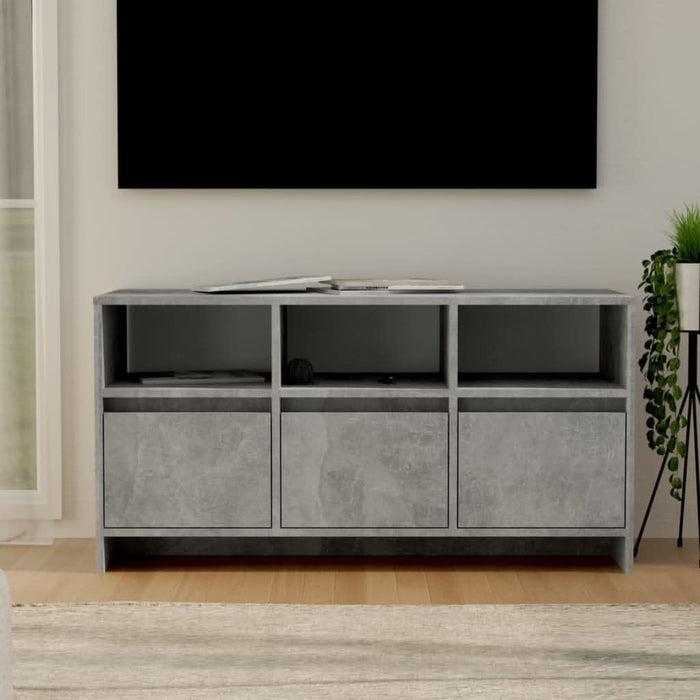 Comodă TV, gri beton, 102x37,5x52,5 cm, PAL - WALTI WALTI