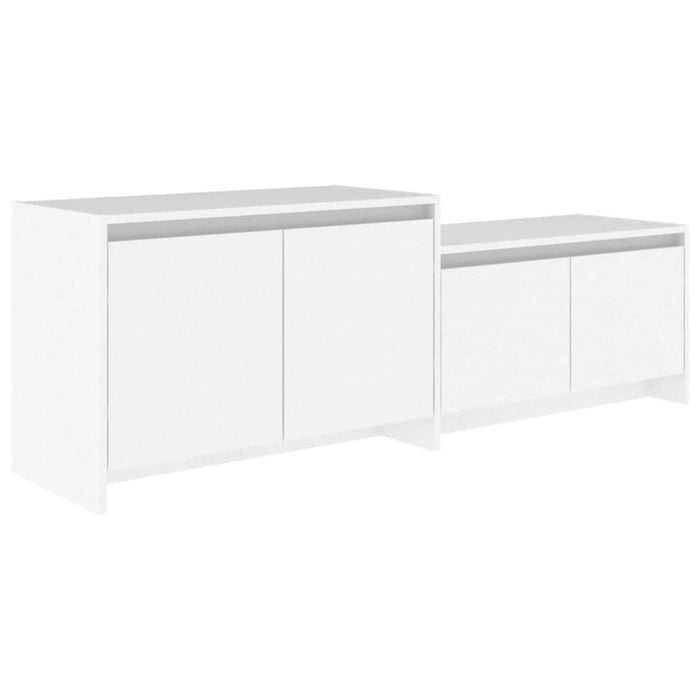 Comodă TV, alb, 146,5x35x50 cm, PAL - WALTI WALTI