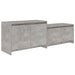 Comodă TV, gri beton, 146,5x35x50 cm, PAL - WALTI WALTI