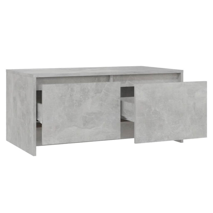Măsuță de cafea, gri beton, 90x50x41,5 cm, PAL - WALTI WALTI