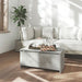 Măsuță de cafea, gri beton, 90x50x41,5 cm, PAL - WALTI WALTI