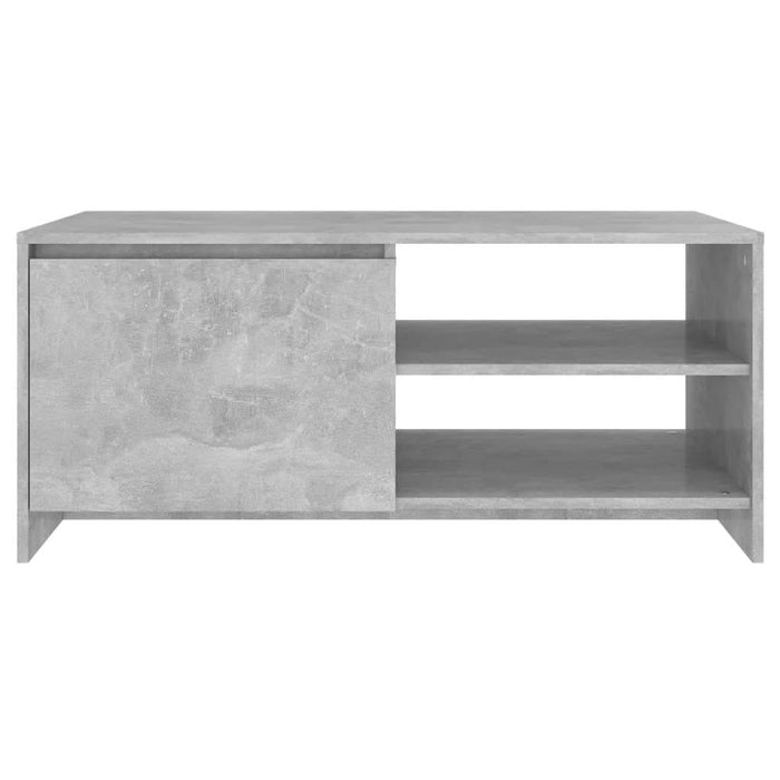 Măsuță de cafea, gri beton, 102x50x45 cm, lemn prelucrat - WALTI WALTI