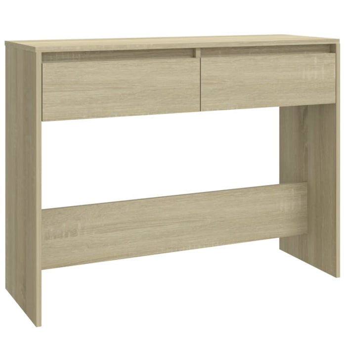 Masă consolă, stejar sonoma, 100x35x76,5 cm, PAL - WALTI WALTI