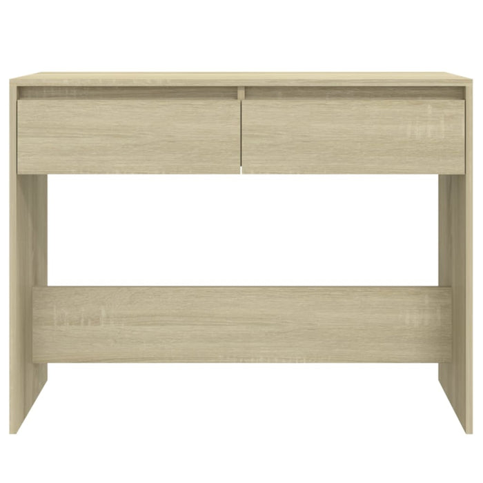 Masă consolă, stejar sonoma, 100x35x76,5 cm, PAL - WALTI WALTI