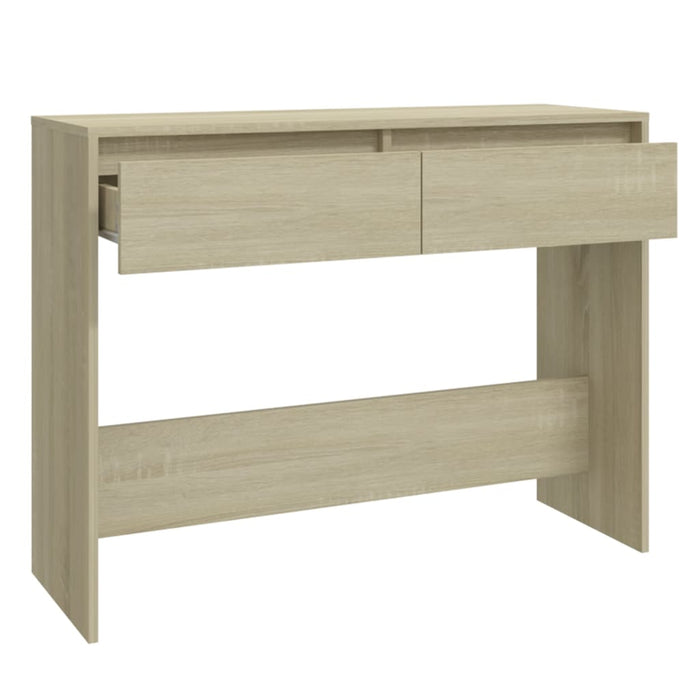 Masă consolă, stejar sonoma, 100x35x76,5 cm, PAL - WALTI WALTI
