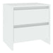 Noptiere, 2 buc., alb, 45x34,5x44,5 cm, PAL - WALTI WALTI