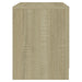 Noptiere, 2 buc., stejar sonoma, 45x34,5x44,5 cm, PAL - WALTI WALTI