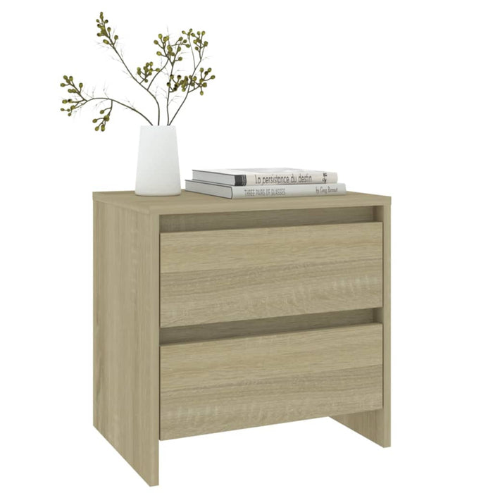 Noptiere, 2 buc., stejar sonoma, 45x34,5x44,5 cm, PAL - WALTI WALTI