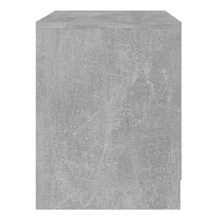 Noptieră, gri beton, 45x34,5x44,5 cm, PAL - WALTI WALTI