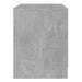 Noptieră, gri beton, 45x34,5x44,5 cm, PAL - WALTI WALTI