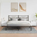 Noptiere, 2 buc., alb, 45x34x44,5 cm, PAL - WALTI WALTI