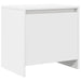 Noptiere, 2 buc., alb, 45x34x44,5 cm, PAL - WALTI WALTI