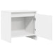 Noptiere, 2 buc., alb, 45x34x44,5 cm, PAL - WALTI WALTI