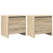 Noptiere, 2 buc., stejar sonoma, 45x34x44,5 cm, PAL - WALTI WALTI