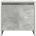 Noptieră, gri beton, 45x34x44,5 cm, lemn prelucrat - WALTI WALTI