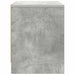 Noptieră, gri beton, 45x34x44,5 cm, lemn prelucrat - WALTI WALTI