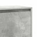 Noptieră, gri beton, 45x34x44,5 cm, lemn prelucrat - WALTI WALTI