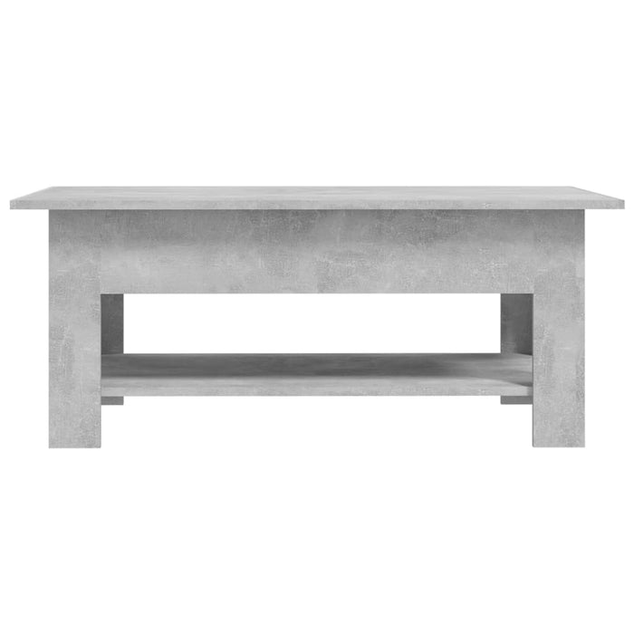 Măsuță de cafea, gri beton, 102x55x42 cm, lemn prelucrat - WALTI WALTI