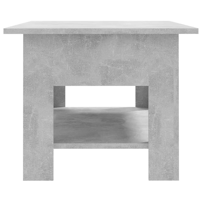 Măsuță de cafea, gri beton, 102x55x42 cm, lemn prelucrat - WALTI WALTI