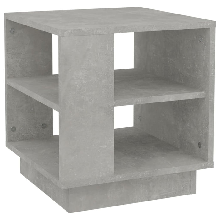 Măsuță de cafea gri beton 40x40x43 cm lemn prelucrat - WALTI WALTI