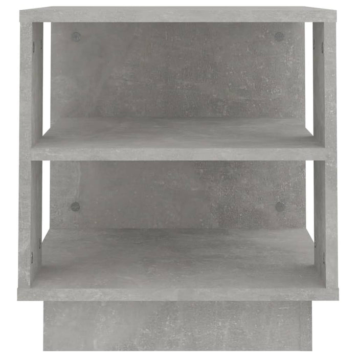 Măsuță de cafea gri beton 40x40x43 cm lemn prelucrat - WALTI WALTI
