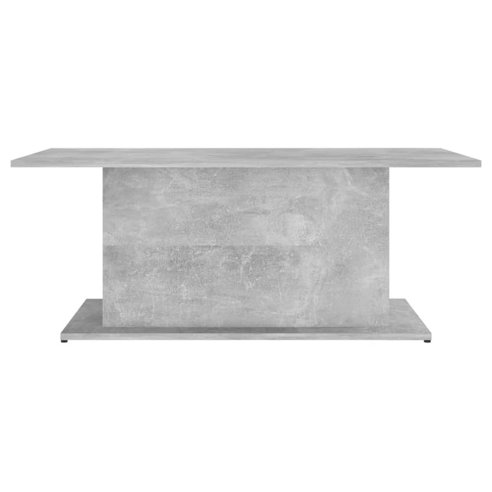 Măsuță de cafea, gri beton, 102x55,5x40 cm, lemn prelucrat - WALTI WALTI