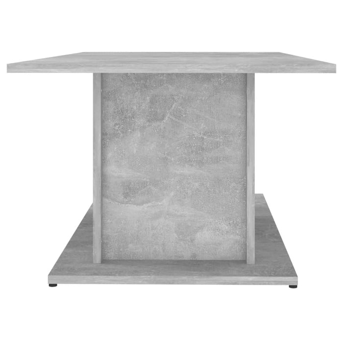 Măsuță de cafea, gri beton, 102x55,5x40 cm, lemn prelucrat - WALTI WALTI