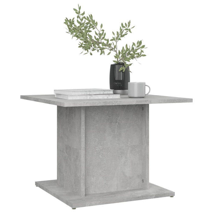 Măsuță de cafea, gri beton, 55,5x55,5x40 cm, lemn compozit - WALTI WALTI