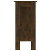 Masă de bar cu raft, stejar afumat, 102x50x103,5 cm, PAL - WALTI WALTI