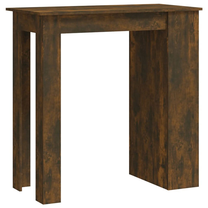 Masă de bar cu raft depozitare 102x50x103,5 cm lemn prelucrat - WALTI WALTI