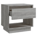 Noptiere, stejar gri sonoma, 2 buc., 45x34x44 cm, PAL - WALTI WALTI