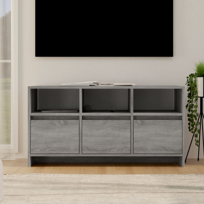 Comodă TV, stejar gri sonoma, 102x37,5x52,5 cm, PAL - WALTI WALTI