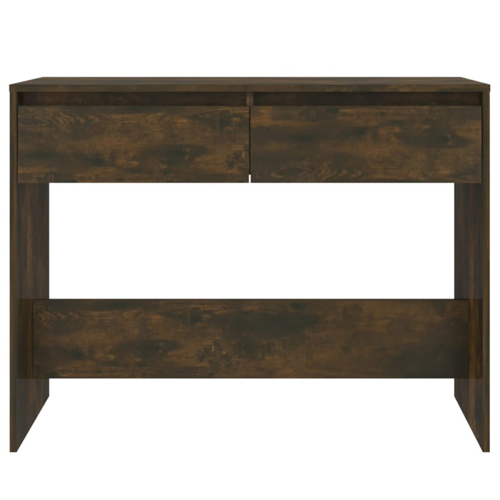 Masă consolă, stejar afumat, 100x35x76,5 cm, PAL - WALTI WALTI