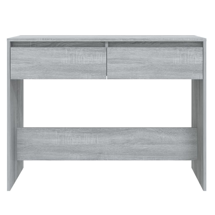 Masă consolă, stejar sonoma gri, 100x35x76,5 cm, PAL - WALTI WALTI