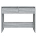Masă consolă, stejar sonoma gri, 100x35x76,5 cm, PAL - WALTI WALTI
