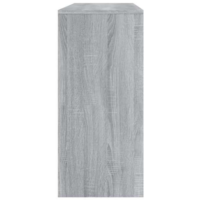 Masă consolă, stejar sonoma gri, 100x35x76,5 cm, PAL - WALTI WALTI