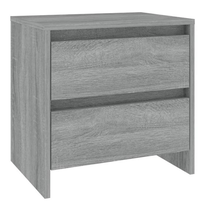 Noptiere, 2 buc., stejar sonoma gri, 45x34,5x44,5 cm, PAL - WALTI WALTI