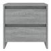 Noptiere, 2 buc., stejar sonoma gri, 45x34,5x44,5 cm, PAL - WALTI WALTI