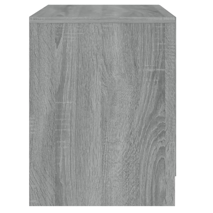 Noptiere, 2 buc., stejar sonoma gri, 45x34,5x44,5 cm, PAL - WALTI WALTI
