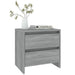 Noptiere, 2 buc., stejar sonoma gri, 45x34,5x44,5 cm, PAL - WALTI WALTI
