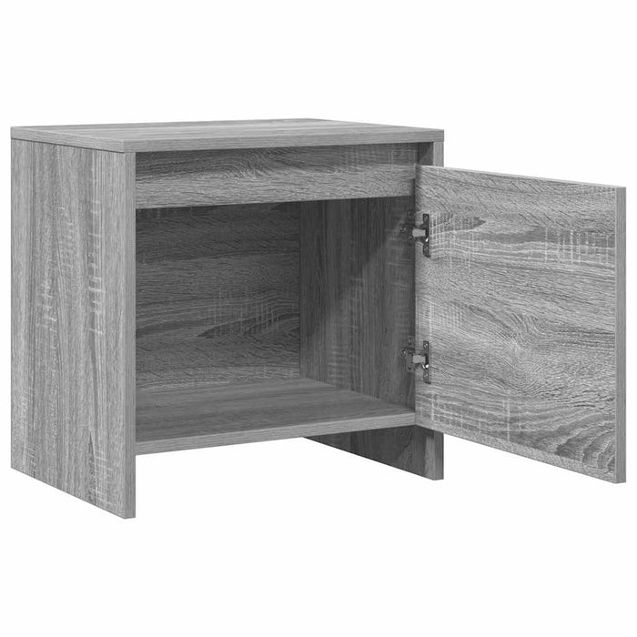 Noptieră, stejar sonoma gri, 45x34x44,5 cm, PAL - WALTI WALTI