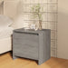 Noptiere, 2 buc., stejar sonoma gri, 45x34x44,5 cm, PAL - WALTI WALTI