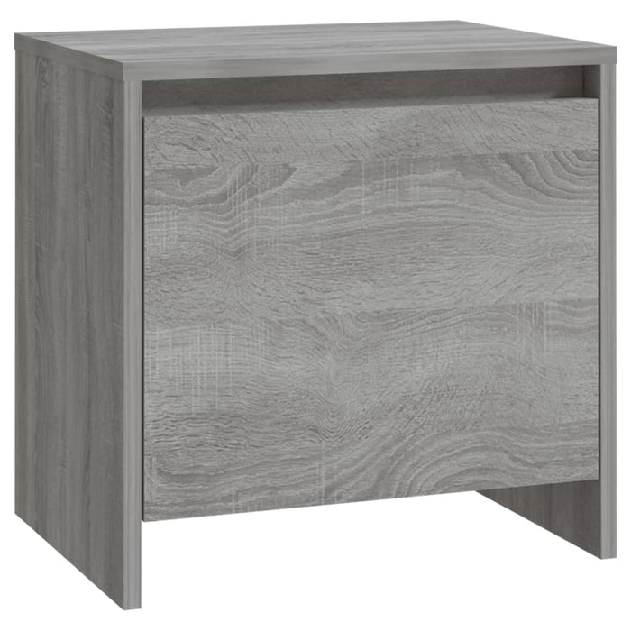 Noptiere, 2 buc., stejar sonoma gri, 45x34x44,5 cm, PAL - WALTI WALTI