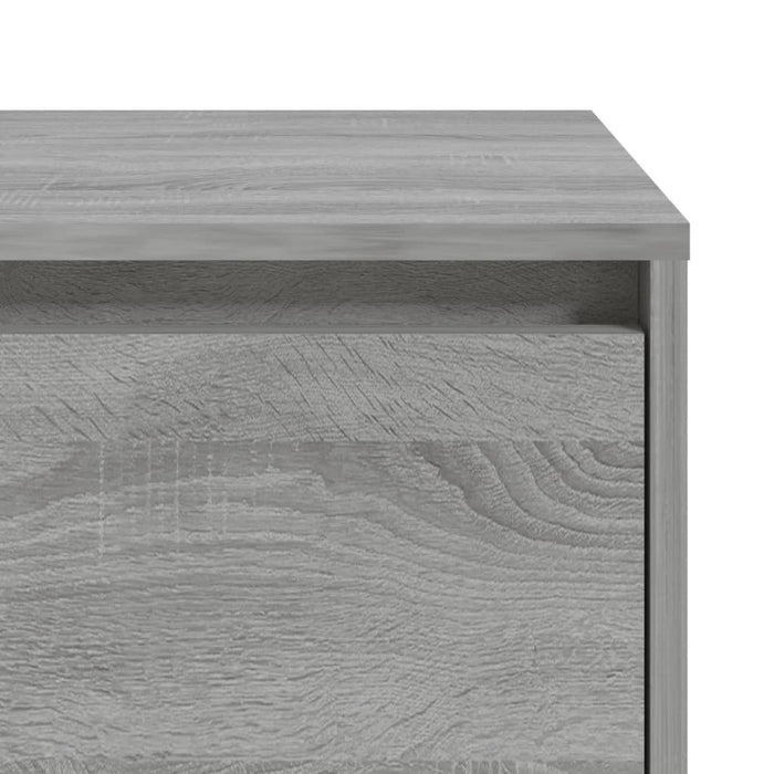 Noptiere, 2 buc., stejar sonoma gri, 45x34x44,5 cm, PAL - WALTI WALTI