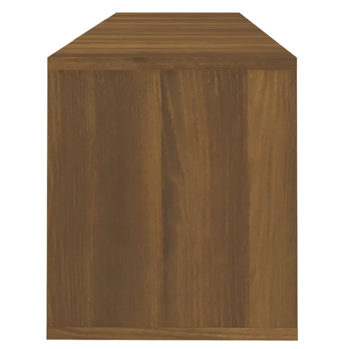 Comodă TV, stejar maro, 120x30x40,5 cm, lemn prelucrat WALTI