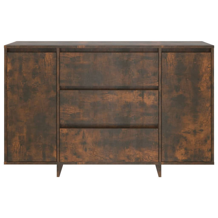 Servantă cu 3 sertare, stejar afumat, 120x41x75 cm, PAL WALTI