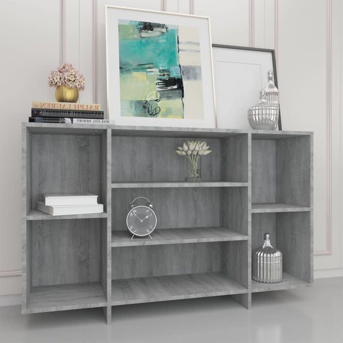 Servantă, gri sonoma, 120x30x75 cm, PAL - WALTI WALTI